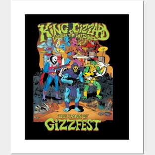 Gizzfest monster Posters and Art